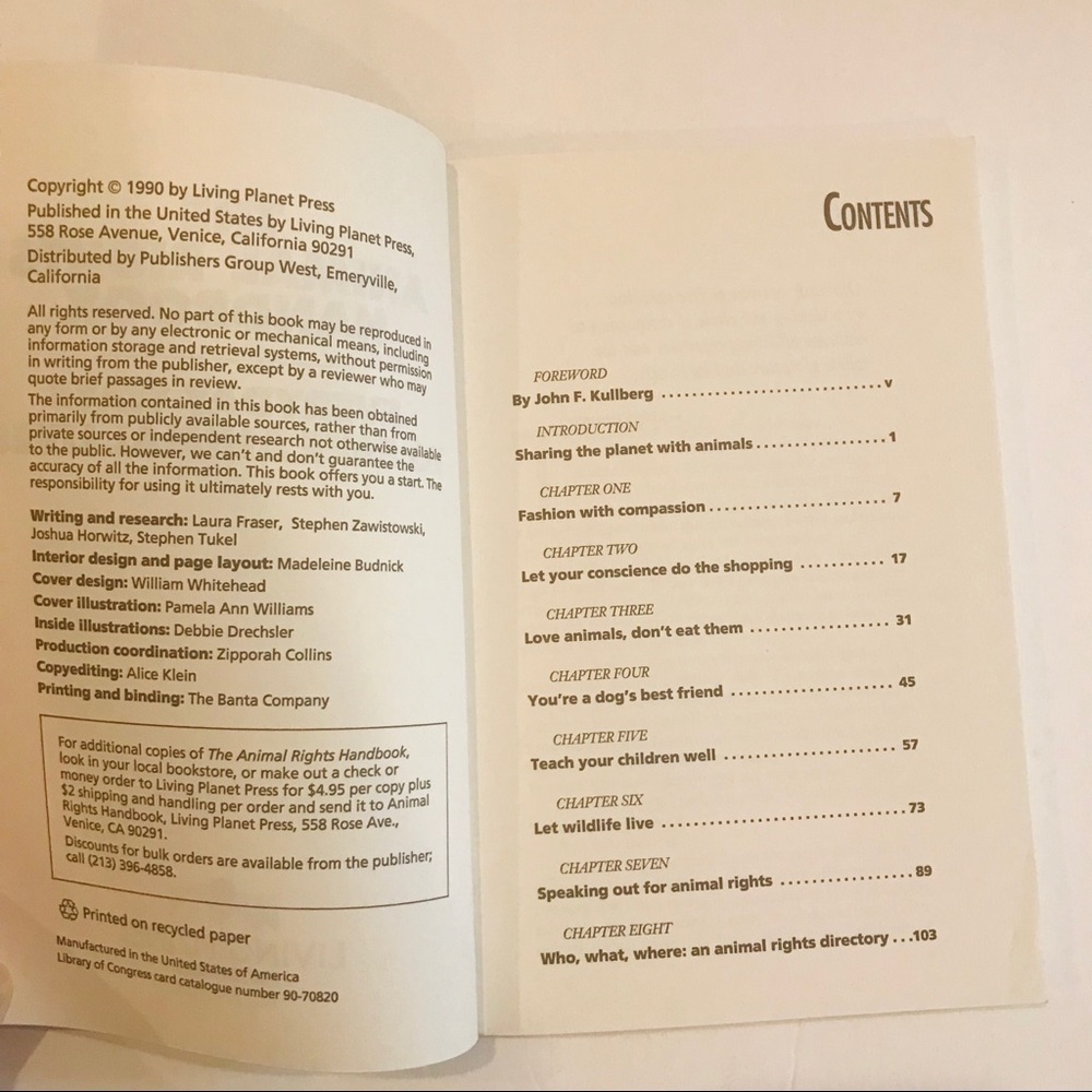 COPY - ASPCA The Animal Rights Handbook - Picture 6 of 7